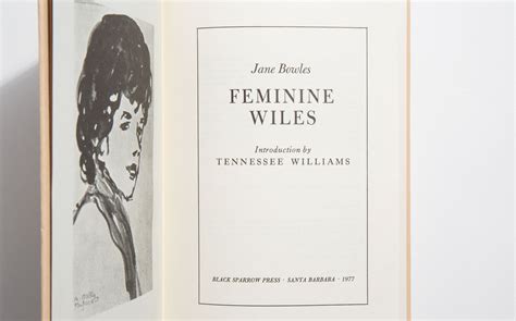Feminine Wiles Jane Bowles Kindred Black