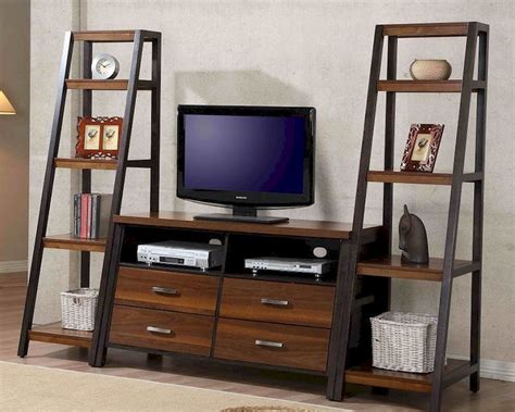 54in Entertainment Center In Contemporary Style Awac Cs54set