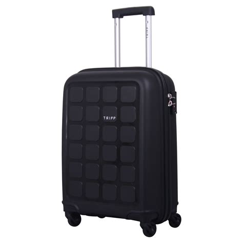 Tripp black 'Holiday 6' cabin 4 wheel suitcase. 4 Wheel Carry On Suitcase | Wheeled suitcase, 4 ...