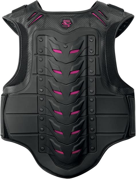 Icon Womens Blackpink Field Armor Stryker Motorcycle Armored Vest Ebay