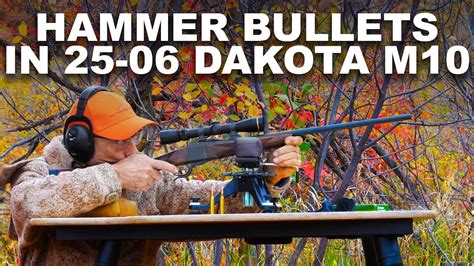 Hammer Bullet Handloads In 25 06 Dakota Single Shot Test Firing Youtube