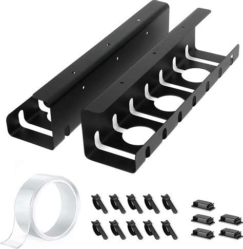 Mua Toocust 2 Pack Under Desk Cable Management Tray 315in Desk Cord