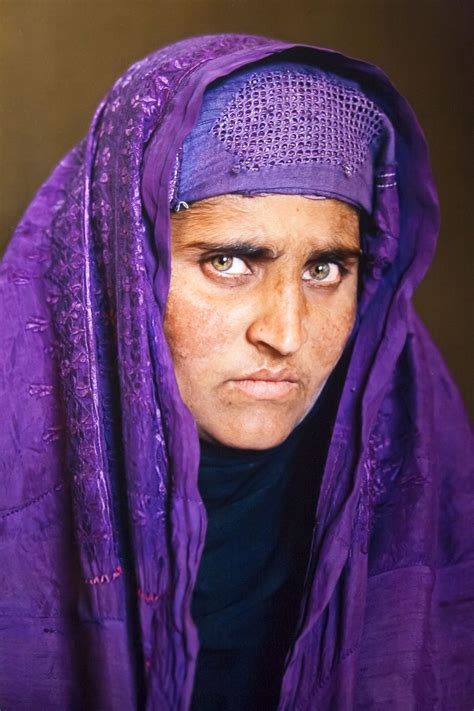 Steve Mccurry Faces Agonistica Niña Afgana Steve Mccurry Fotografia