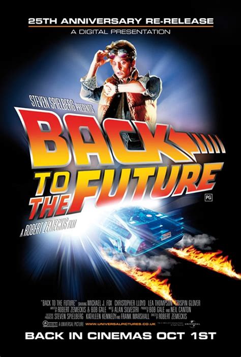 New Back To The Future Poster For Uks Theatrical Re Release