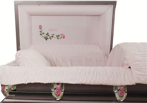 Best Price Caskets 2211 Mother Casket 18ga Lavender Metallic W