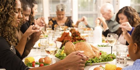 Is underdeveloped, premature—a mealtime selected by. Almost Half Of Americans Don't Say Thanks -- To God Or Each Other -- Before Thanksgiving Dinner ...