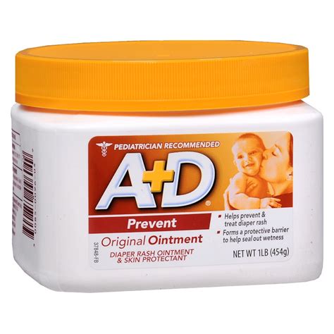 Ad Original Diaper Rash Ointment And Skin Protectant Walgreens