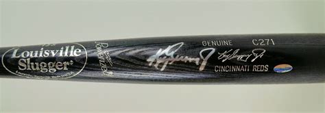 Lot Detail Ken Griffey Jr Cincinnati Reds Autographed Bat Uda