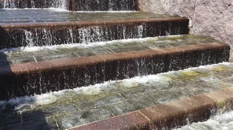 Water Flowing Down Stair Steps 4k 1798523 Stock Video At Vecteezy