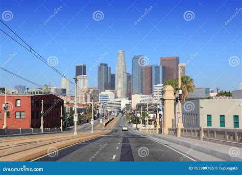 Los Angeles City Stock Photo Image Of Street Contemporary 153989786
