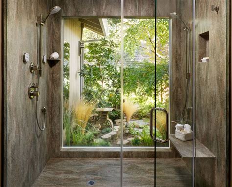 The Window In The Shower Dilemma In The Contemporary Home