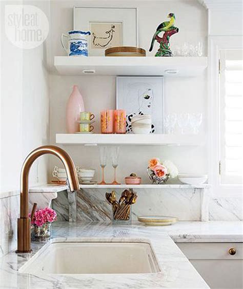 Spaces 12 Open Shelving Ideas For Your Kitchen The Sweet Escape