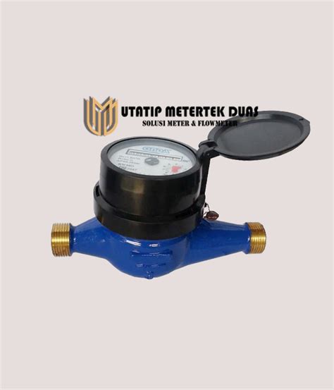 Onda Water Meter Dn15 Brass Body Meteran Air Onda 15mm Utatip