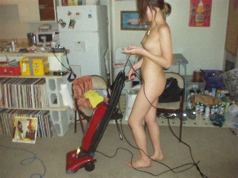 Cleaning The House Naked Girl