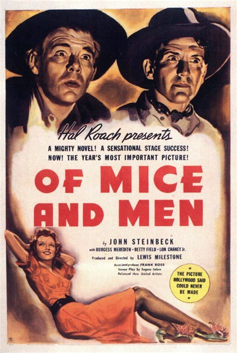 A March Through Film History Of Mice And Men 1939