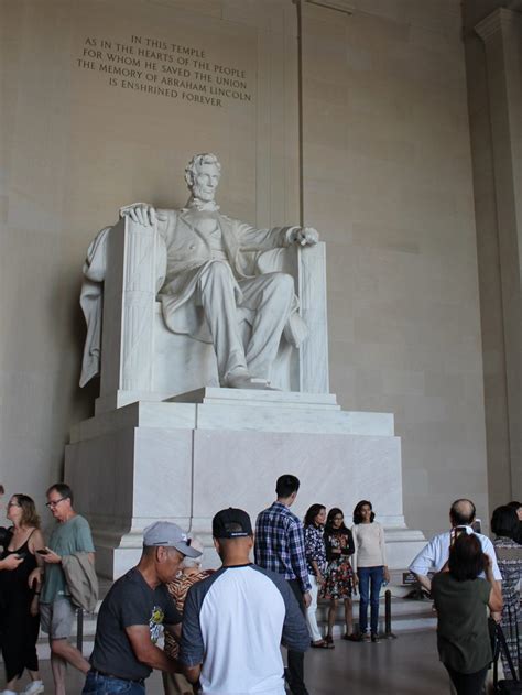 Abraham Lincoln Statue Washington Dc Lost New England