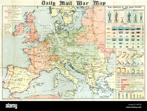 First World War Map Stock Photos And First World War Map Stock Images Alamy