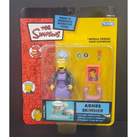The Simpsons Agnes Skinner Interactive Figure Swaseys Hardware And Hobbies