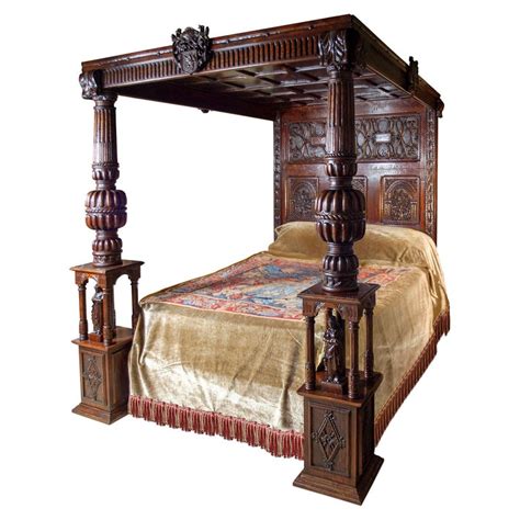 Oak Four Poster Bed King Size