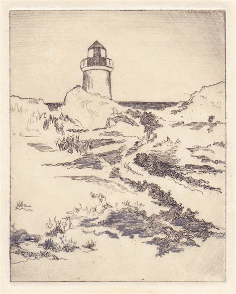 Untitled East Coast Lighthouse By Alice Foster Tilden Annex