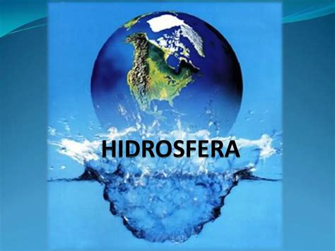 O Que é Hidrosfera Terrestre Do Que Ela é Formada Mundo Ecologia