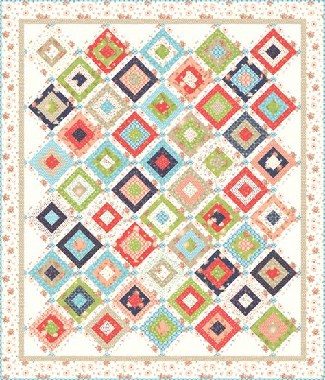 Harpers Garden Quilt Kit By Sherri And Chelsi For Moda Fabric 752106495944