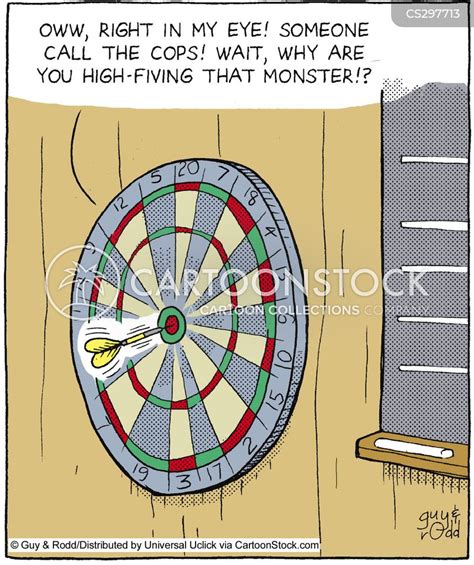 Bulls Eye Cartoons And Comics Funny Pictures From Cartoonstock