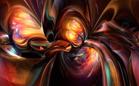 Digital Art Abstract Cgi Colorful Fractal Wallpapers Hd Desktop And Mobile Backgrounds