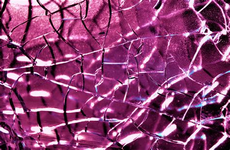 Shattered Magenta Photograph By Valencia Photography
