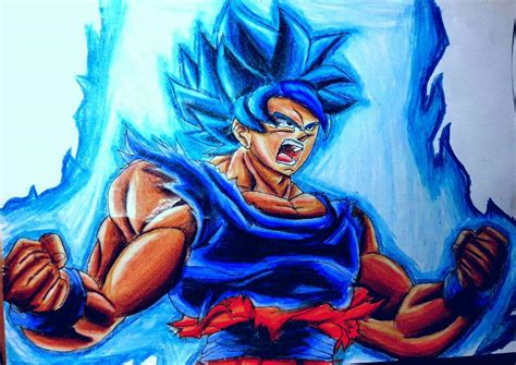 Goku ssj dios azul DRAGON BALL ESPAÑOL Amino