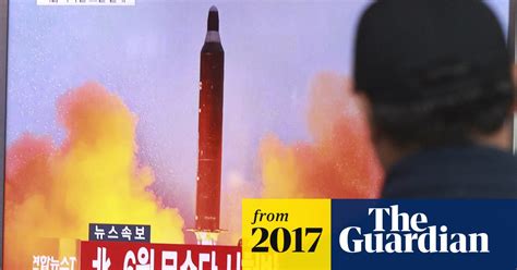 North Korea Shoots Missile 500km In Show Of Force To Trump Says