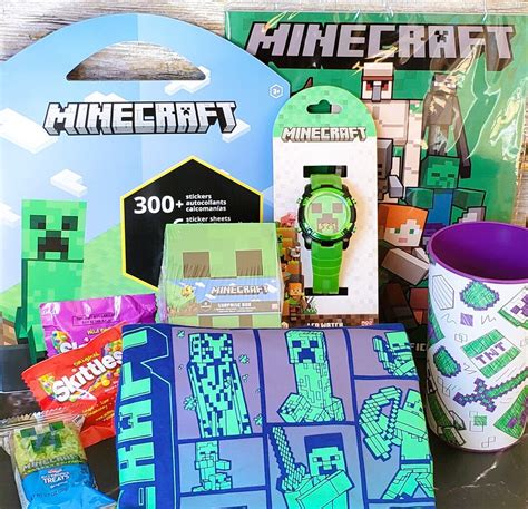 Minecraft Ts For Kids Minecraft T Baskets For Boys T Bag