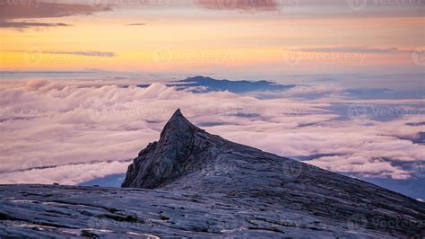 Nature Landscape At The Top Of Mount Kinabalu In Malaysia 3178872 Stock