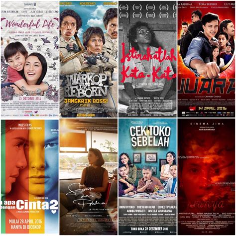15 Film Indonesia Terbaik 2016