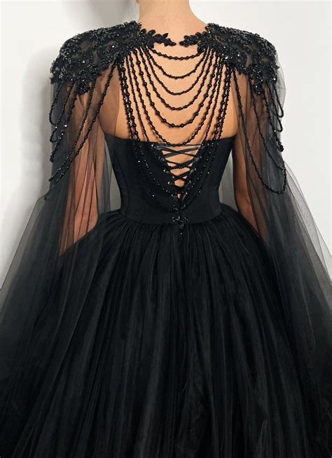 Black Bridal Dresses Black Wedding Gowns Dream Wedding Ideas Dresses