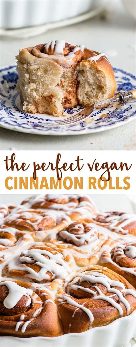 The Perfect Easy Vegan Cinnamon Rolls The Fluffiest Softest Most