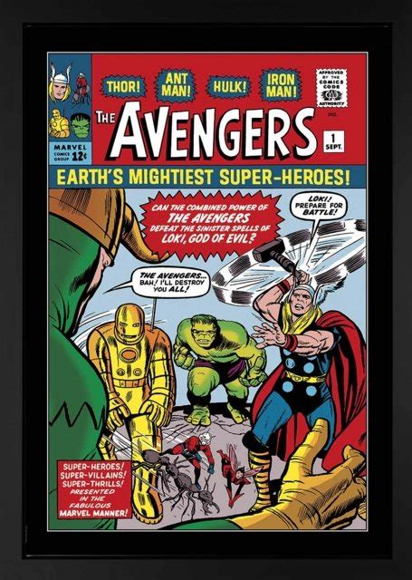 The Avengers 1 Earths Mightiest Superheroes Boxed Canvas Edition