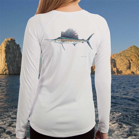 Sailfish Ladies Solar Long Sleeve Shirt Jeff Currier