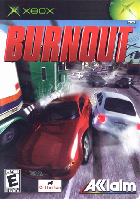 Burnout 2002 Xbox Box Cover Art Mobygames
