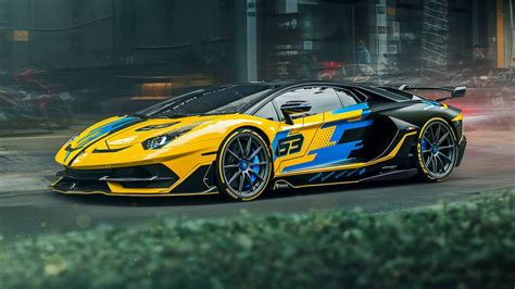 Lamborghini Aventador Svj Stripes Design Wrapstyle