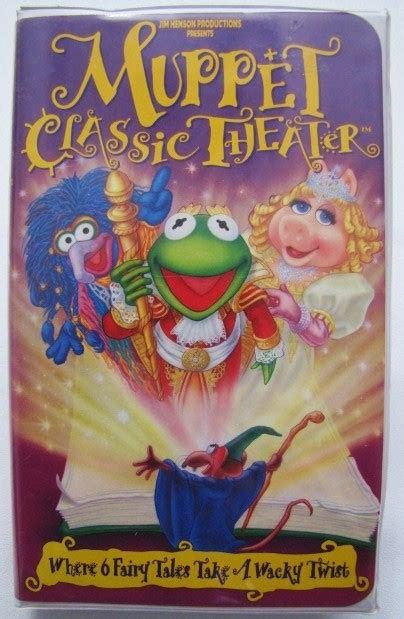 The Muppets Muppet Classic Theater Vhs Video Ebay