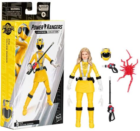 Power Rangers Lightning Collection Rpm Yellow Ranger 6 Action Figure Hasbro Toys Toywiz