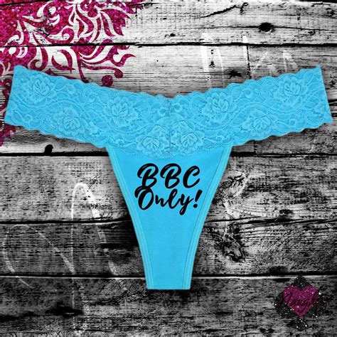 Bbc Only Blue Thong Slutwear Slutgear Xs 4x Plus Etsy