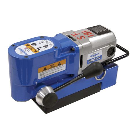 Hougen Hmd130 Ultra Low Profile Portable Magnetic Drill 1 38 X 1