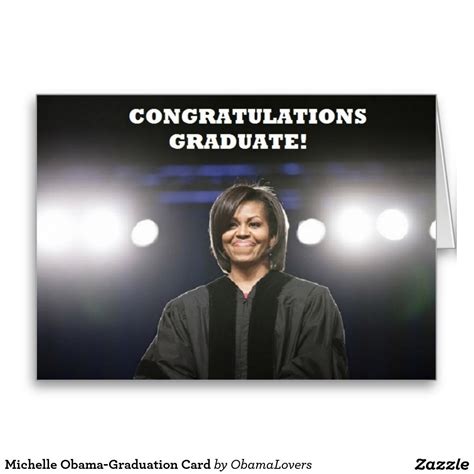Michelle Obama Graduation Card Graduation Cards