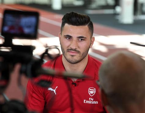 sead kolasinac new arsenal signing snapped wearing the shirt after transfer confirmed