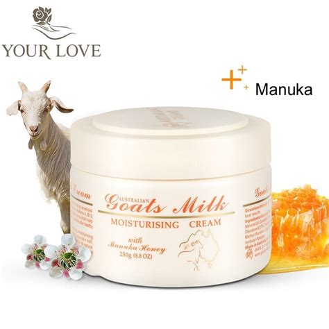 Australia Gm Goats Milk Highly Moisturising Cream With Manuka Honey Stimulate Healthy Skin
