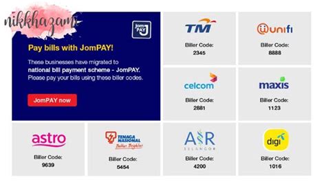 5454online payment through jompay (biller code: Cara Bayar Bil Astro Online Bank Islam