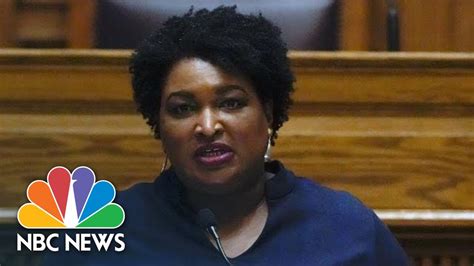 stacey abrams speaks after georgia s electors cast votes for biden nbc news now youtube