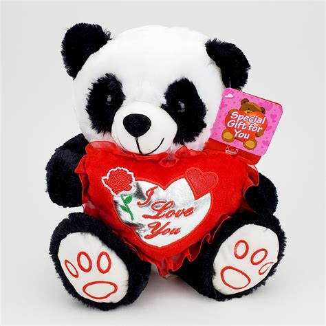 Bear Valentines Day Birthday T Panda Teddy Bear With Sound San